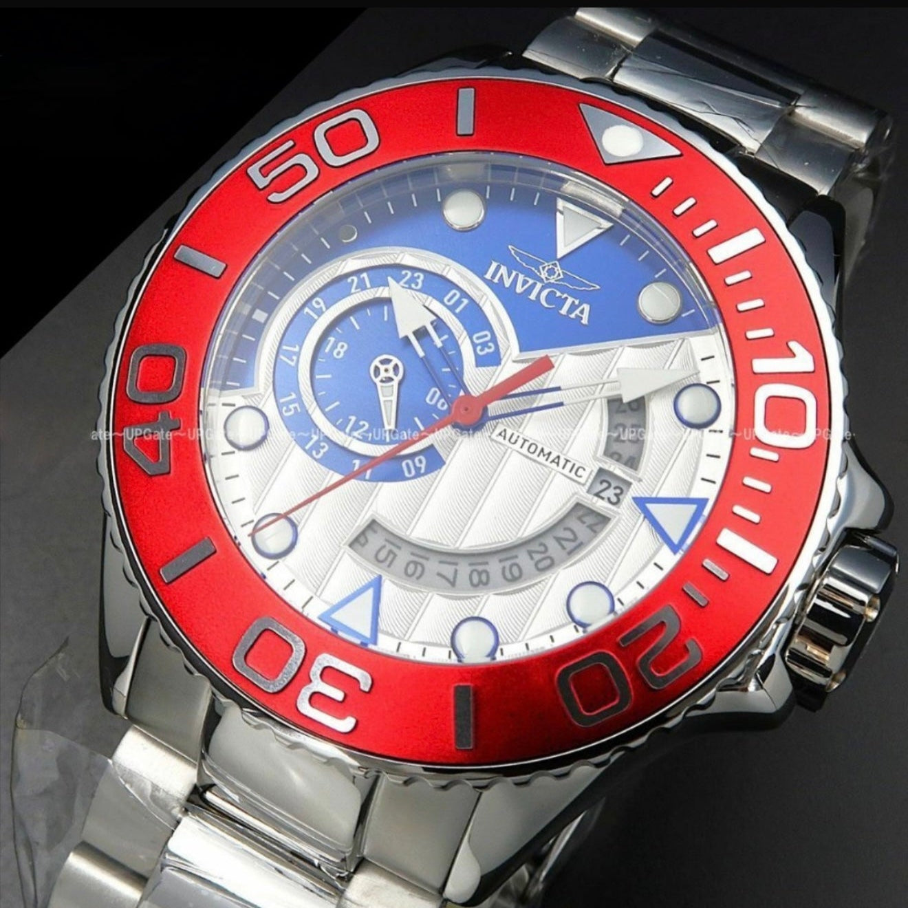 Invicta Men´s 52mm Grand Driver GMT Automatic Silver 300m Watch