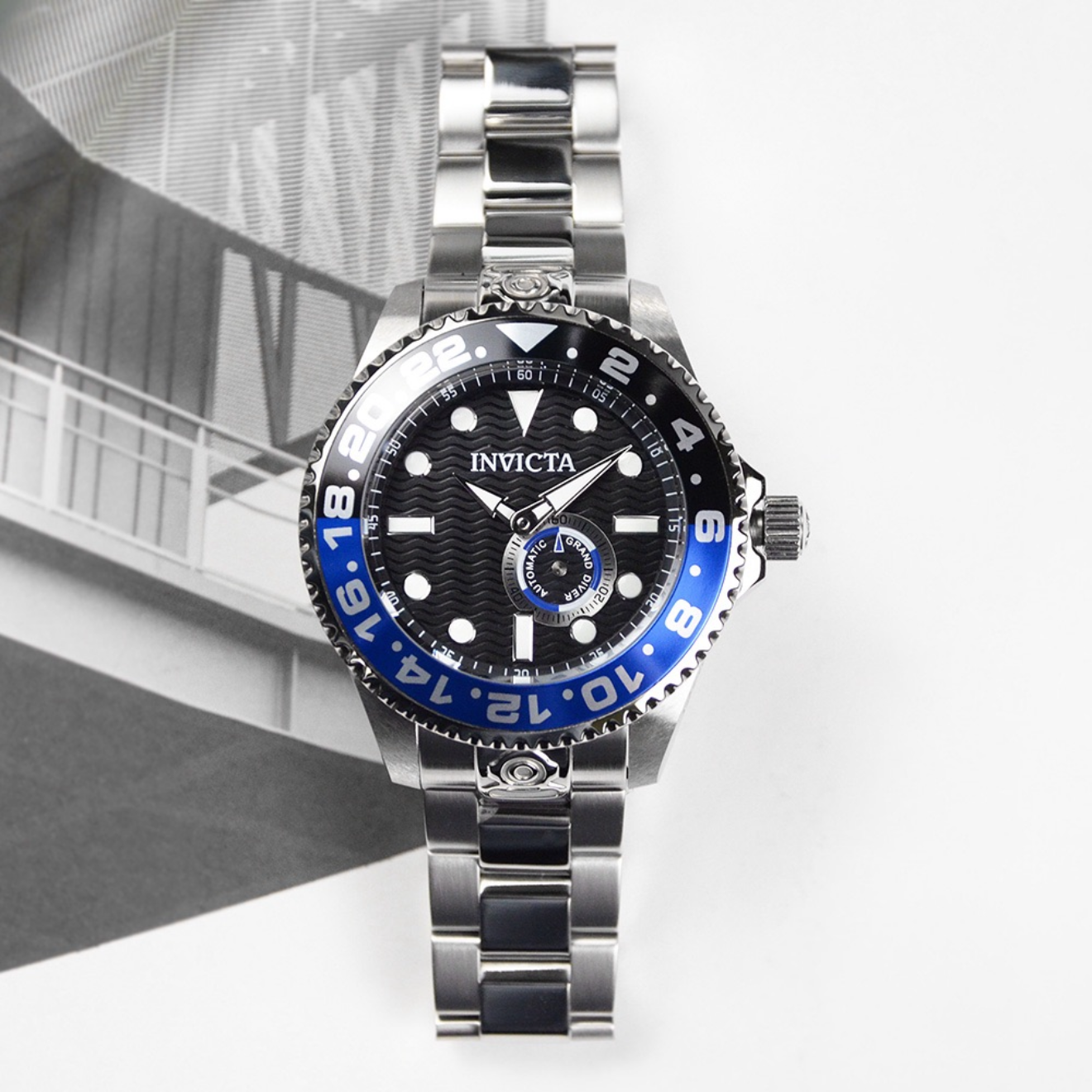 Invicta Grand Driver Men´s Automatic 47mm  Watch 300m