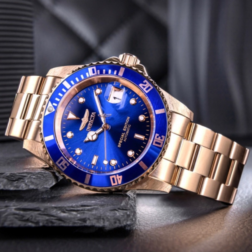 Invicta Pro Driver Automatic Womem 36mm - Rose Gold 200m