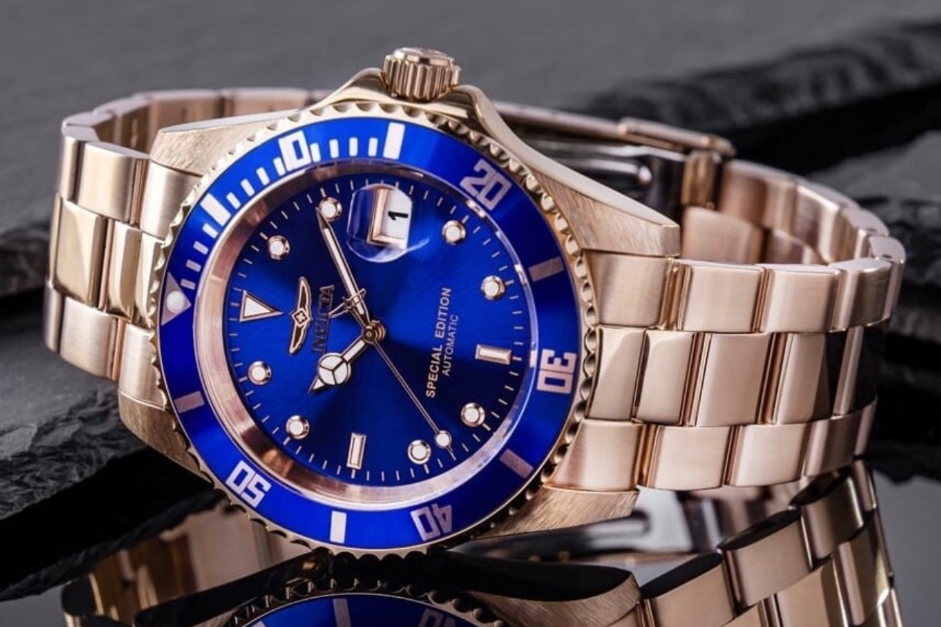 Invicta Pro Driver Automatic Womem 36mm - Rose Gold 200m