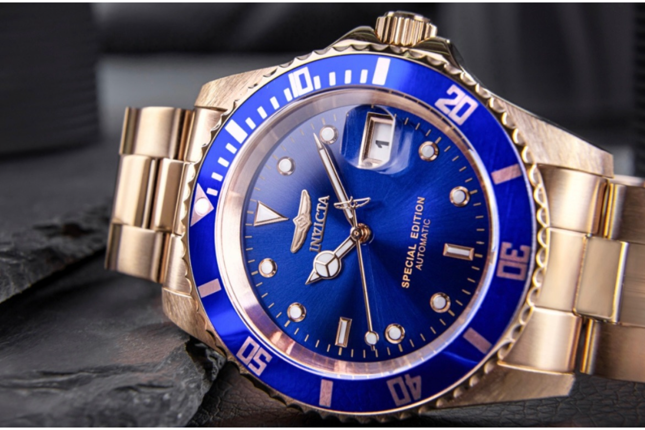 Invicta Pro Driver Automatic Womem 36mm - Rose Gold 200m