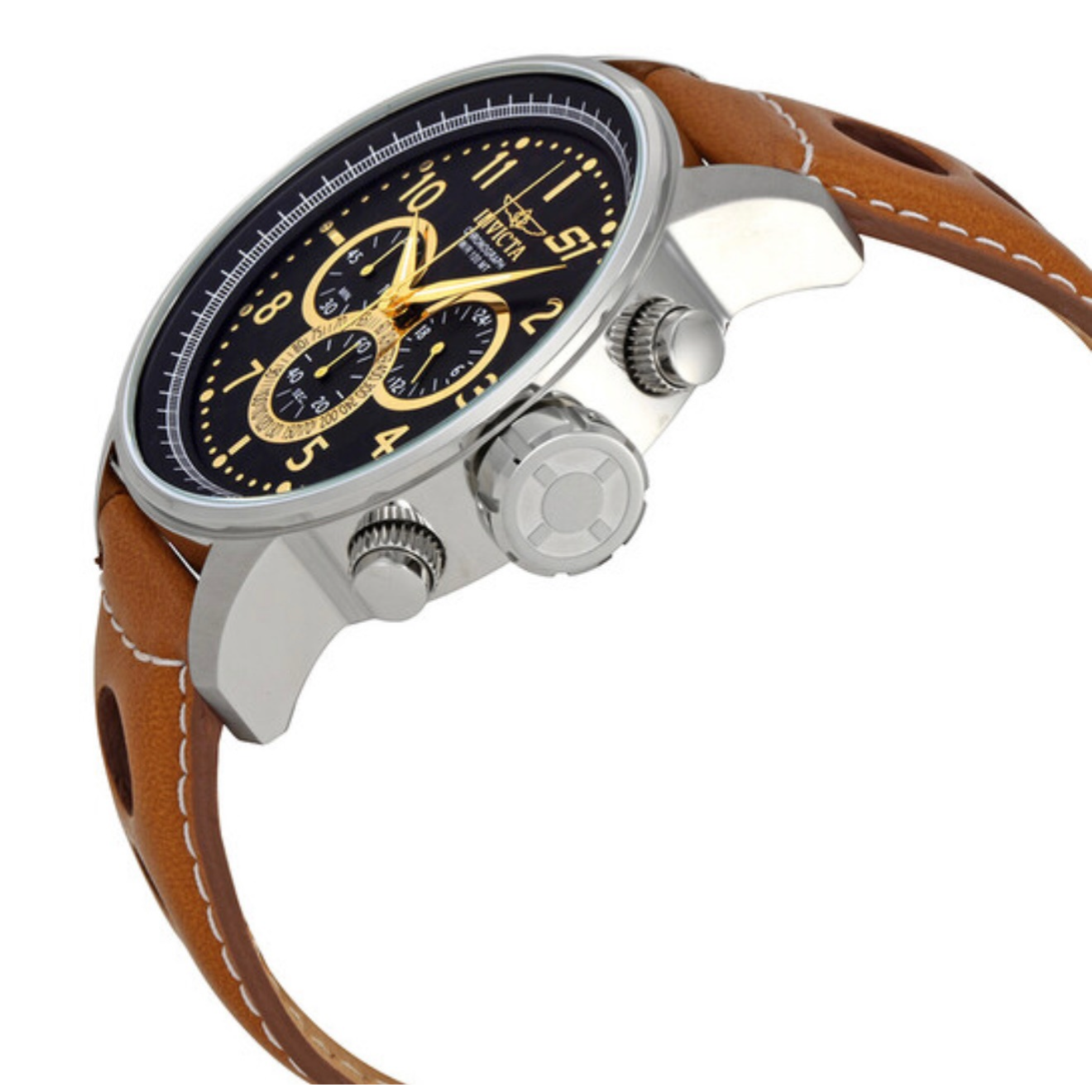 Invicta Men´s S1 Rally Silver Chronograph Sports Watch Quartz