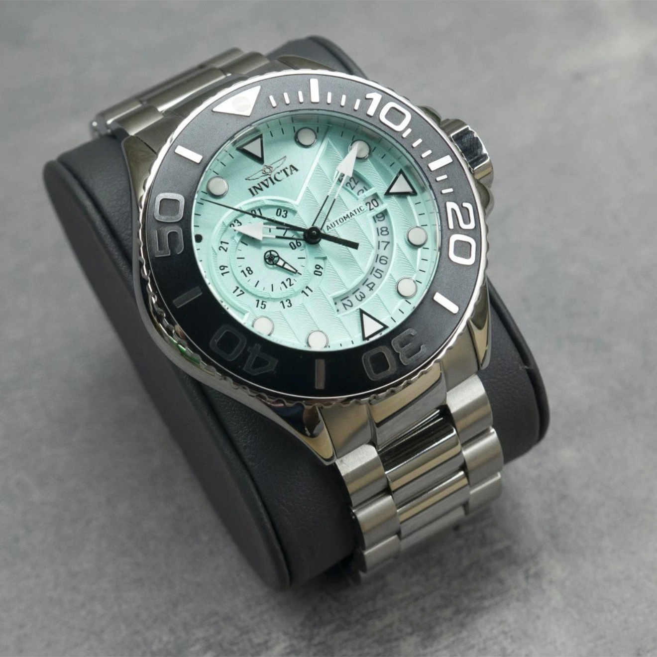 Invicta Men´s 52mm Grand Driver GMT Automatic Turquoise Dial 300m Watch