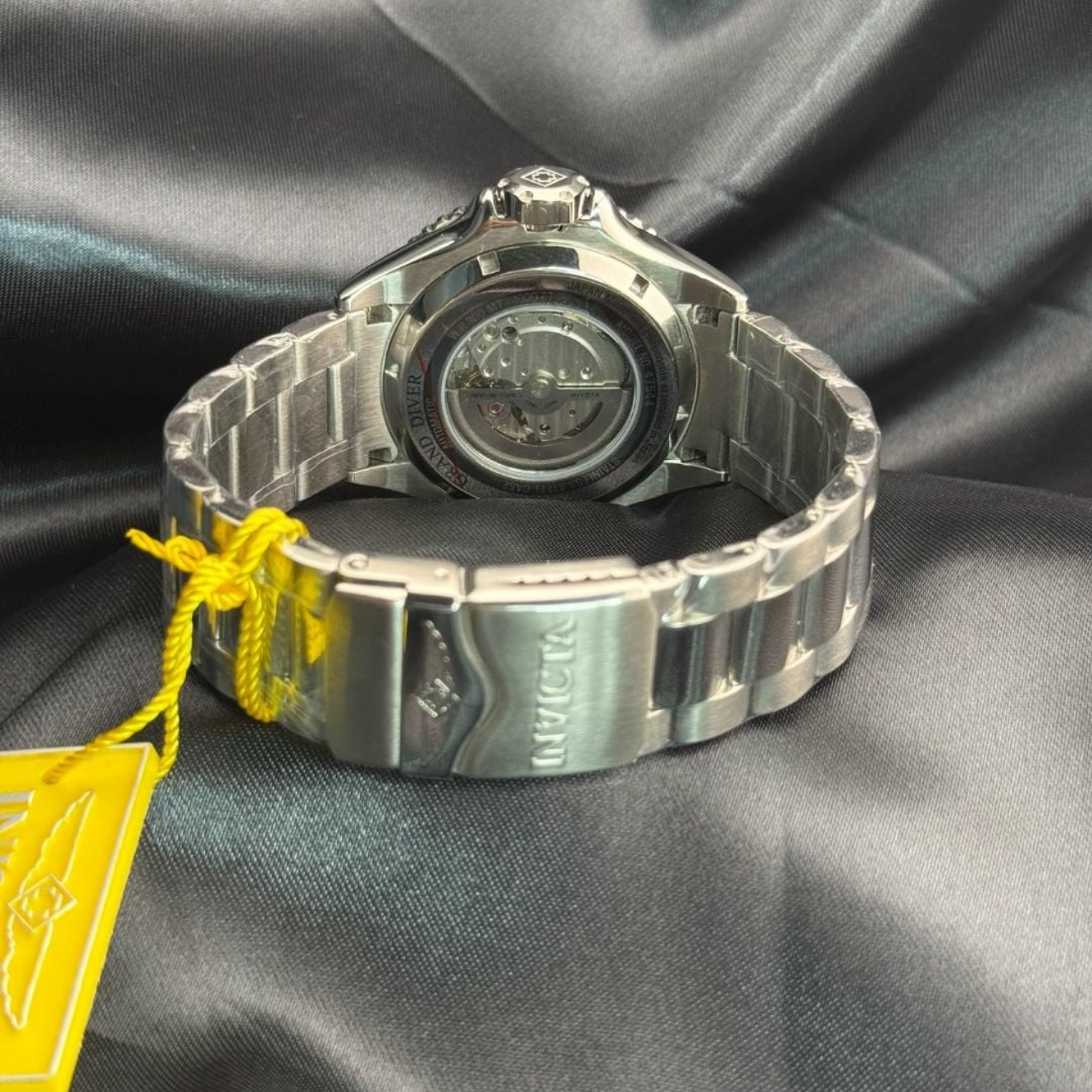 Invicta Grand Diver Green Dial Silver Tone Automatic Men´s Watch 52mm - 200m