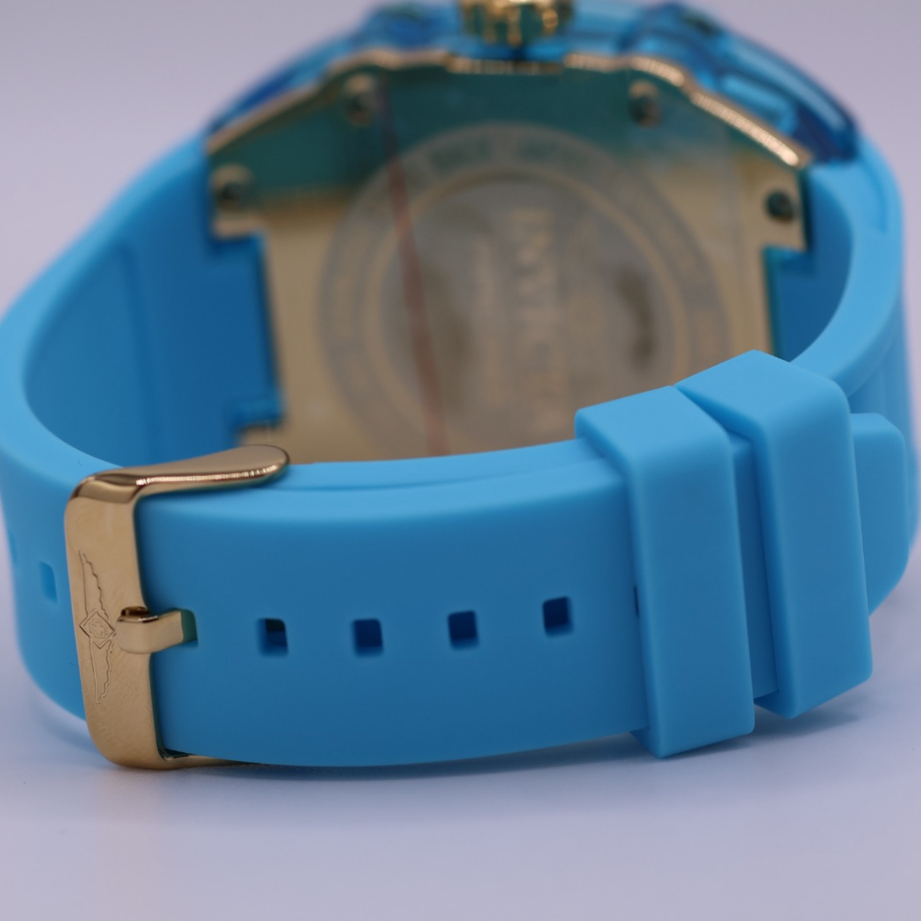 Invicta Men´s Watch 48.5mm Racing Cyclone Quartz Blue Tone