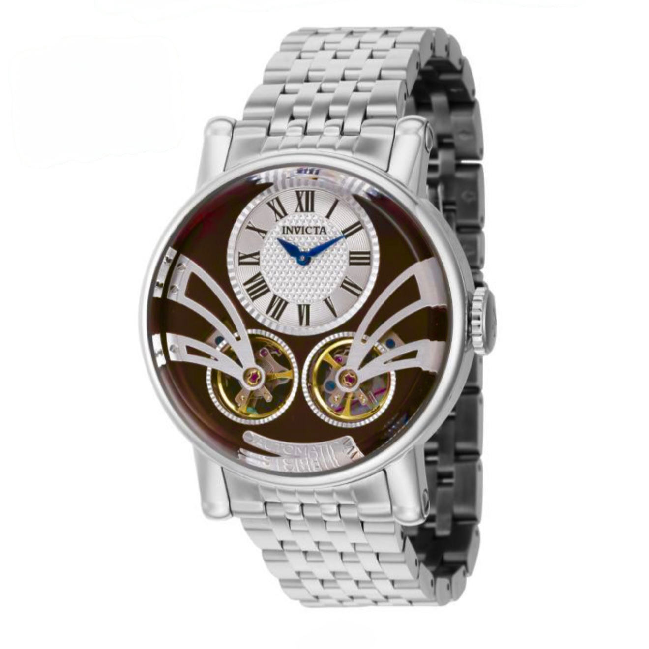 Invicta Vintage Automatic Men´s Watch 44mm Silver