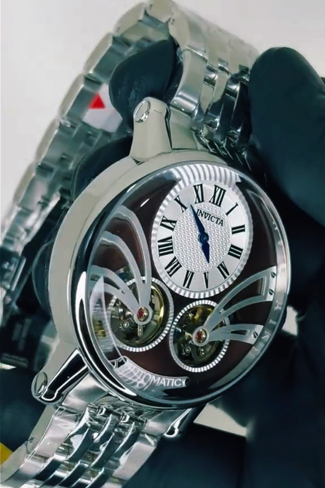 Invicta Vintage Automatic Men´s Watch 44mm Silver