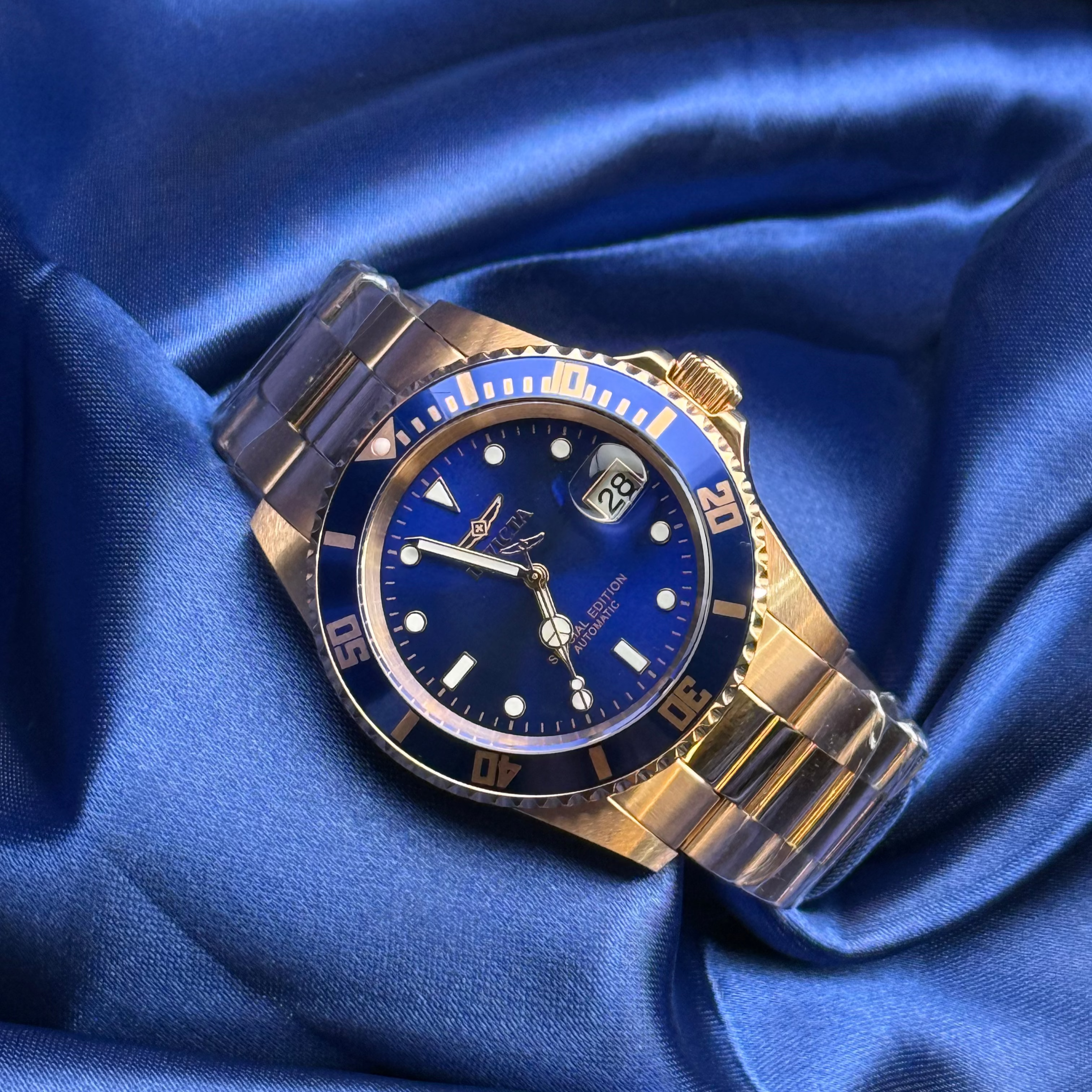 Invicta Pro Diver Automatic Men´s 42mm Rose Gold Watch