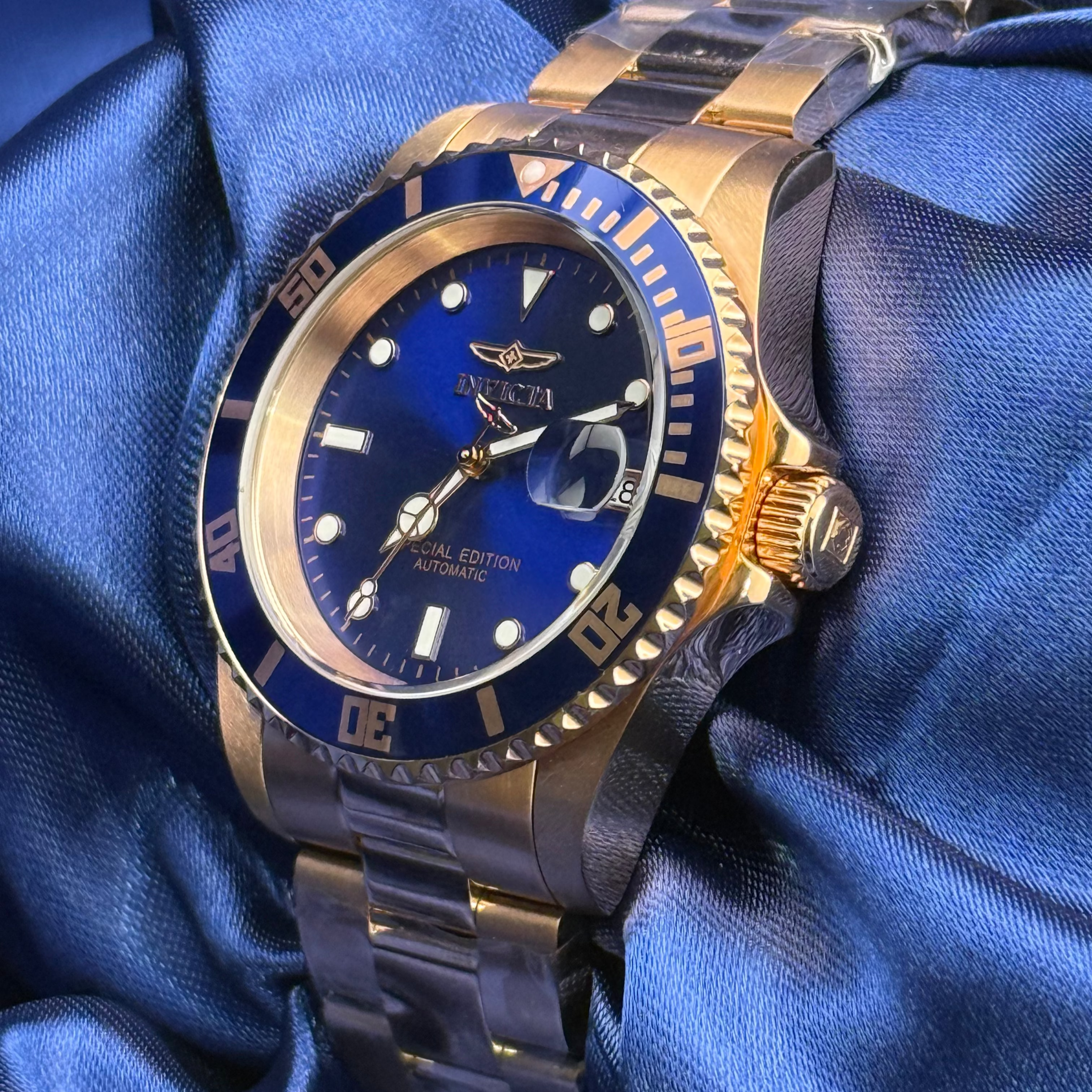 Invicta Pro Diver Automatic Men´s 42mm Rose Gold Watch