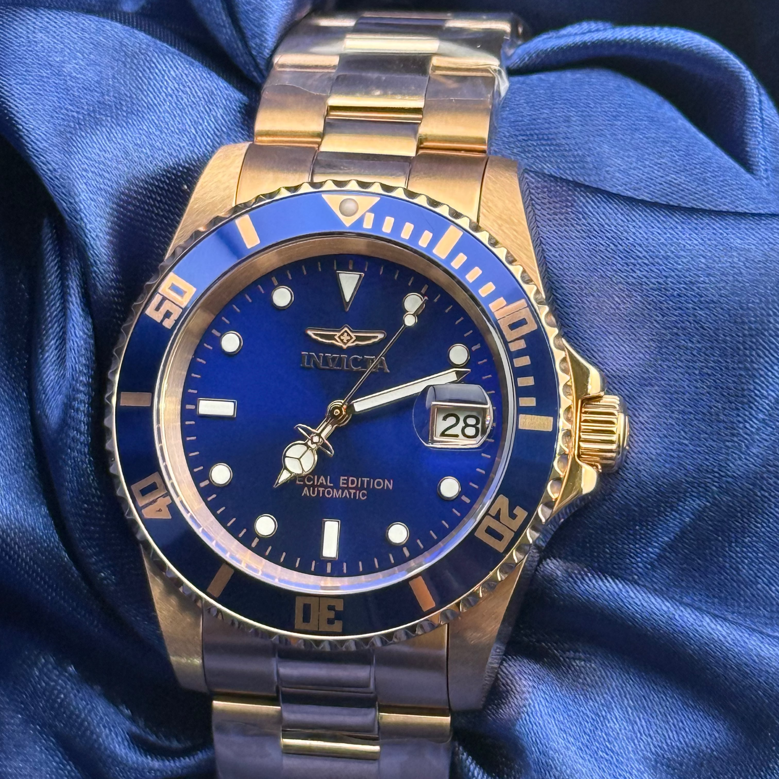 Invicta Pro Diver Automatic Men´s 42mm Rose Gold Watch