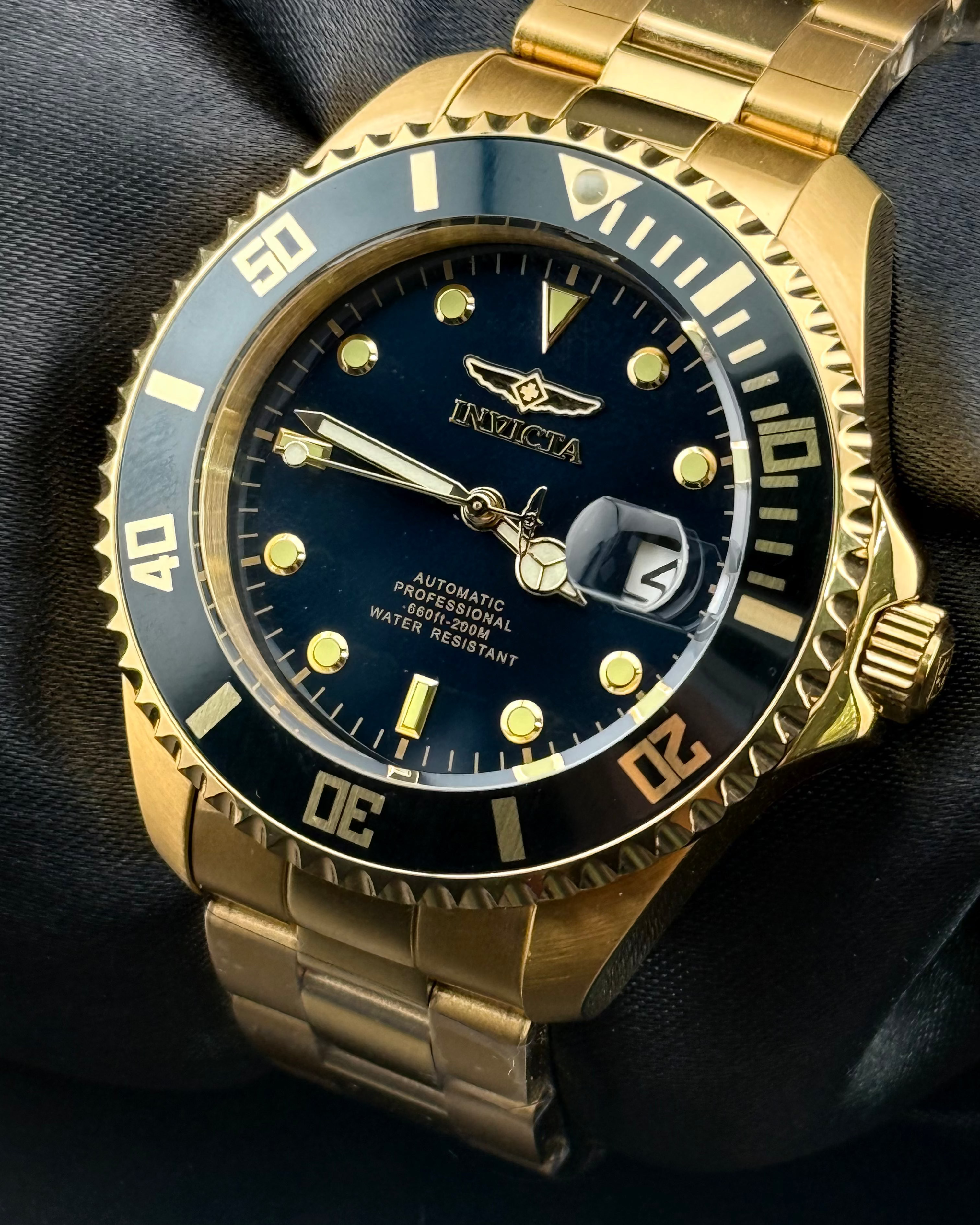 Invicta Grand Diver Atomatic Men´s 47mm Stainless Watch / Blue Dial